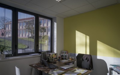 Bâtiment administratif au Lycée Charles Peguy à Gorges
