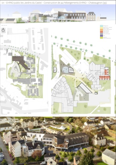 EHPAD Public les Jardins du Castel à Châteaugiron