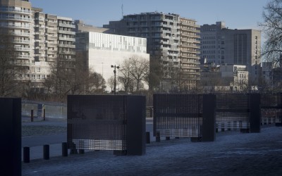 Grilles amovibles du Palais de Justice de Nantes 